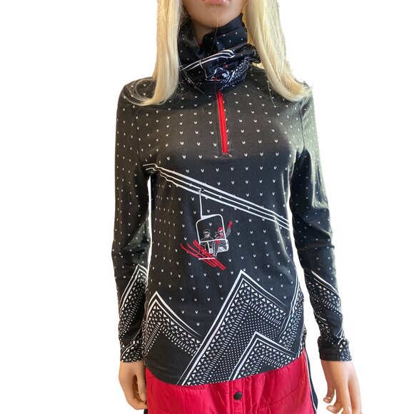 NWT Krimson Klover Adrenaline Gaiter Black Ski Apres New - Picture 7 of 10